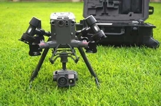 Inspections using drones with a thermal camera – DJI M300 H20T and M30T