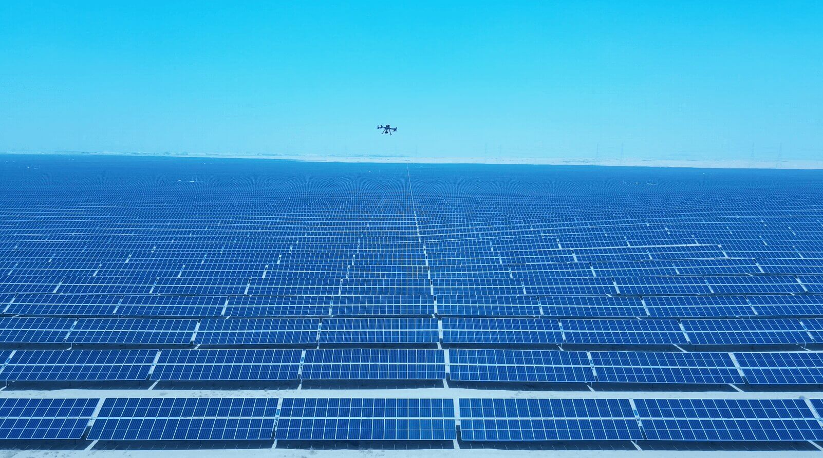 solar farm drone inspection