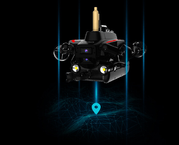 FIFISH W6 Real-Time Location Data 
Underwater Quick Positioning System (U-QPS)