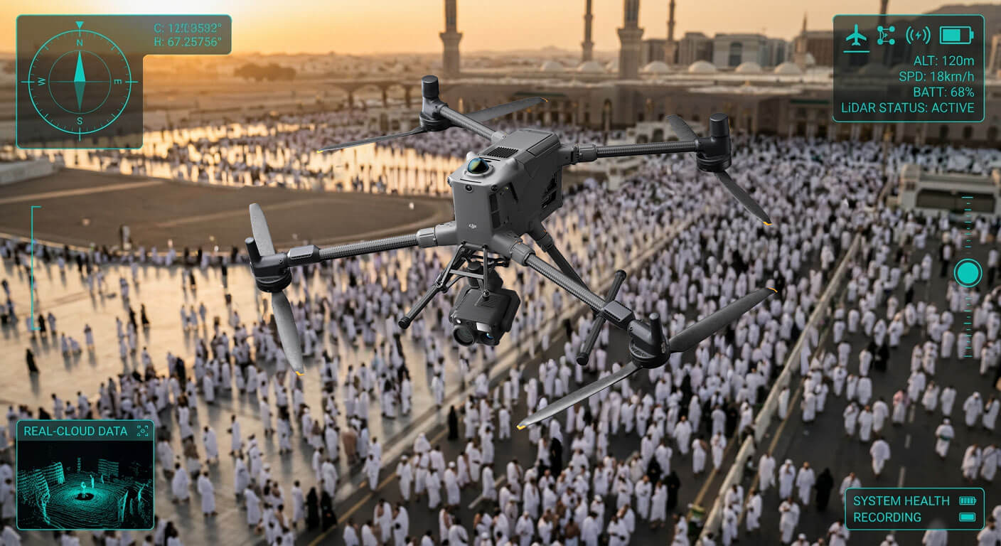 Hajj 2026 & Drone Technology: How Is Technology Protecting Millions of Pilgrims?