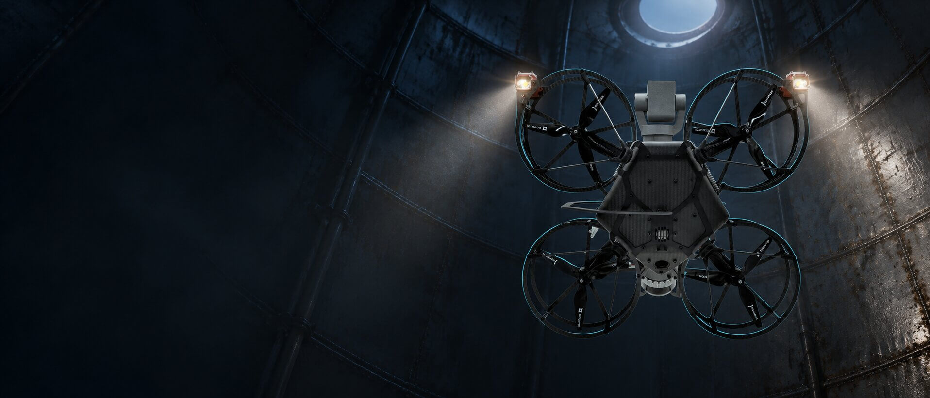 Gas Detection Drone Hero Banner